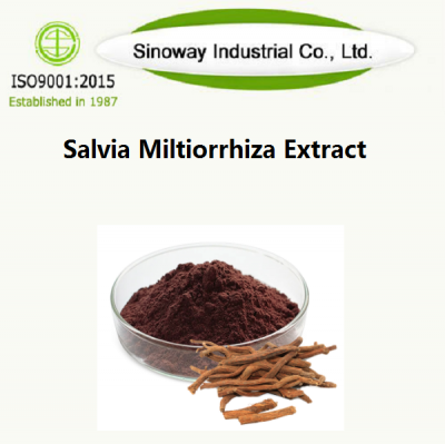 Fornecedor Salvia Miltiorrhiza Extract -Sinoway