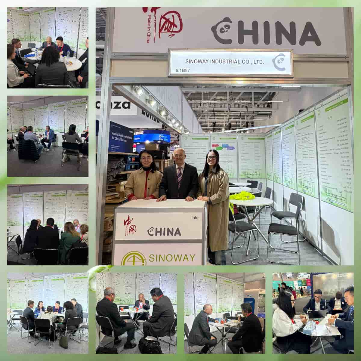 Fortalecendo os laços na indústria farmacêutica: a trajetória da SINOWAY na CPHI Frankfurt 2025